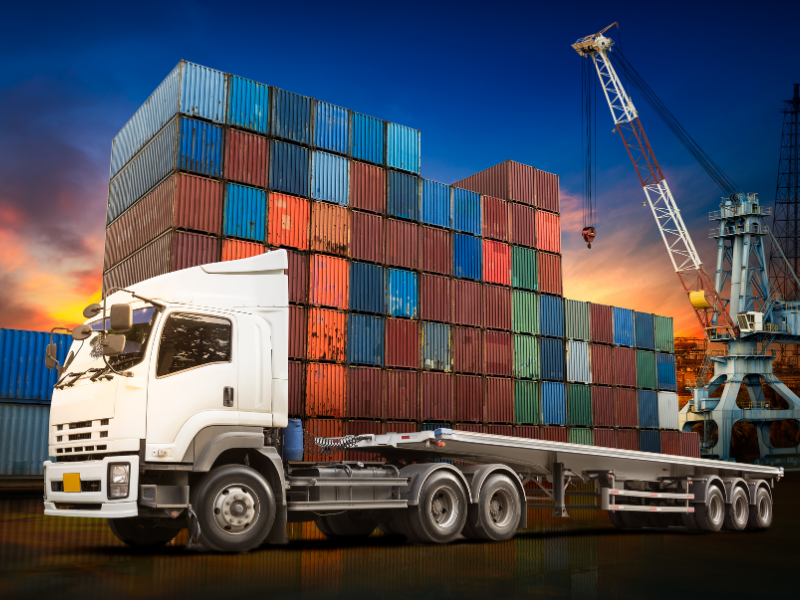 Transporte de Container